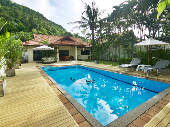 Peaceful Pool Villa in Lush Hills